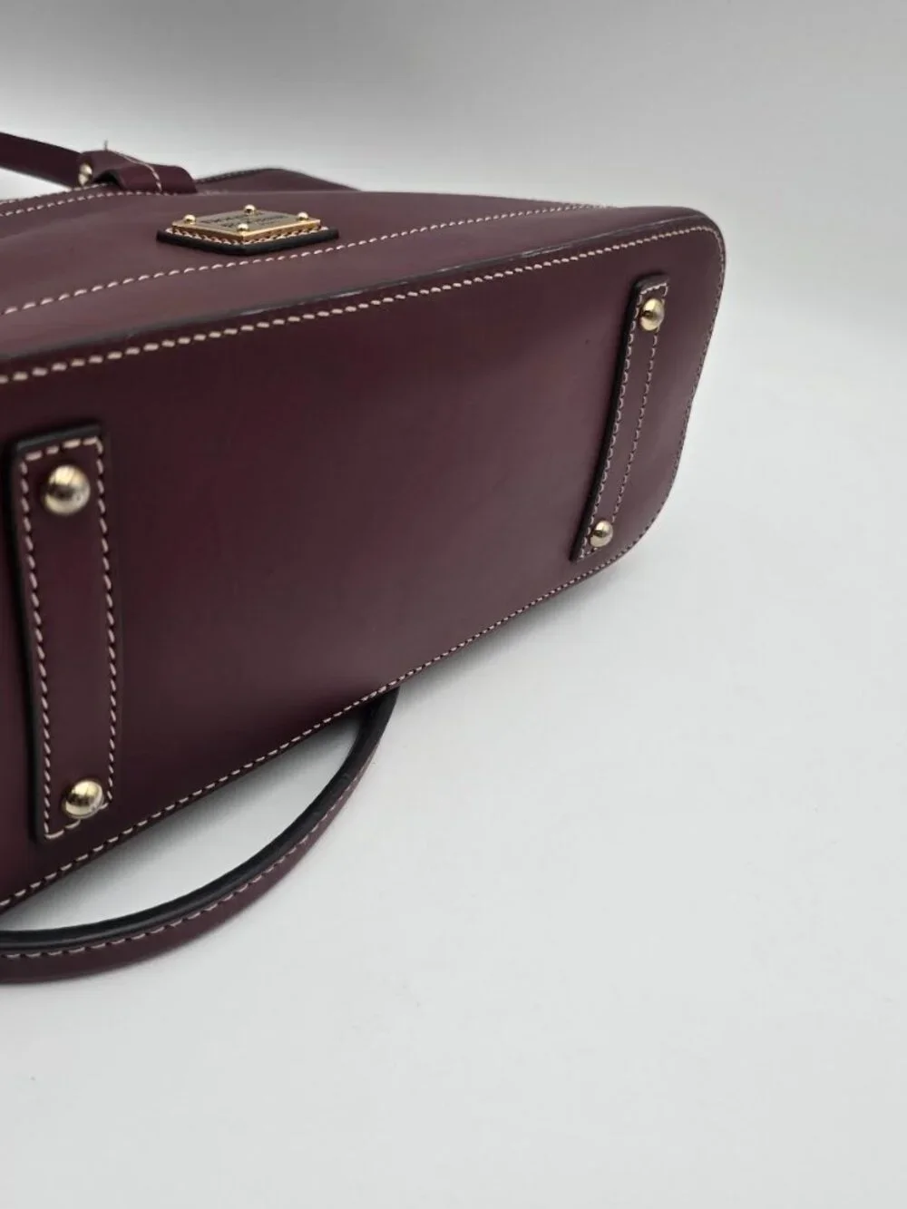 Dooney & Bourke Beacon Collection Slip Tote Bag in a Bordeaux Wine